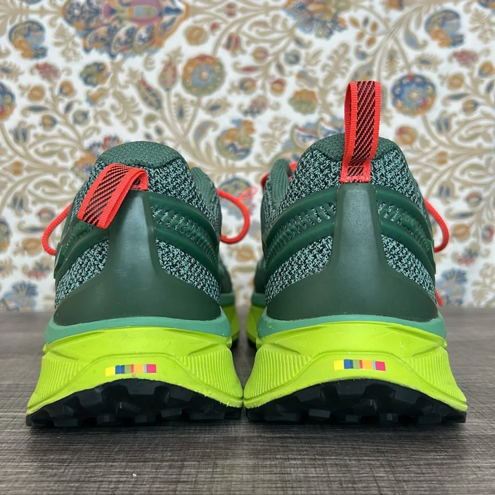 Salewa Women’s Dropline Shoes Hiking Running Sneakers‎ Outdoors Green/Coral 8.5